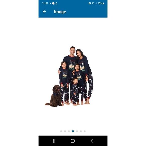 NWT HARRY POTTER HOLIDAY ADULT PJS - Picture 5 of 8